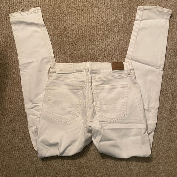 American Eagle Outfitters Women's White Skinny Pants - Picture 8 of 8